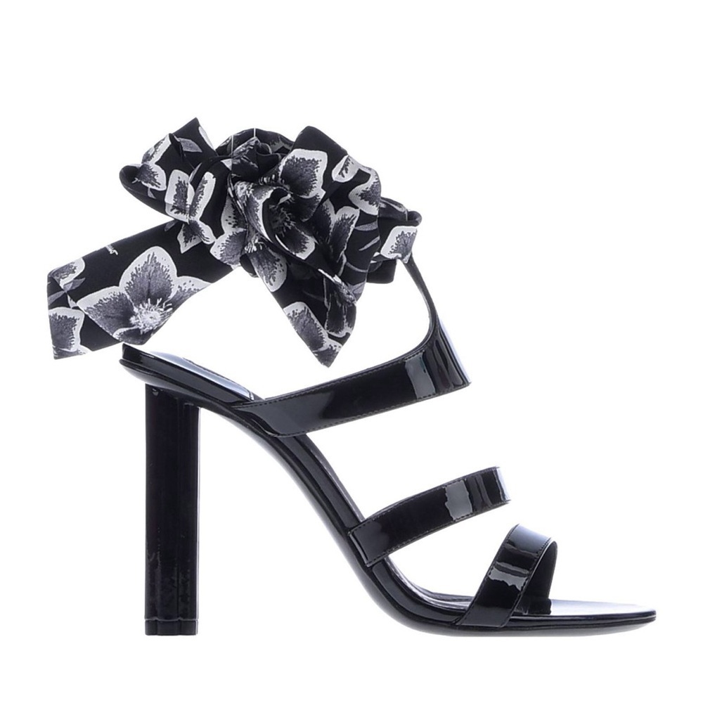 Salvatore Ferragamo Crevi Scarf heels Retired Style